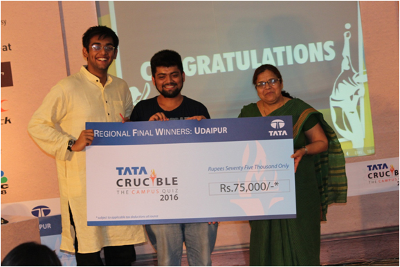 Tata Crucible Campus Quiz 2016 udaipur