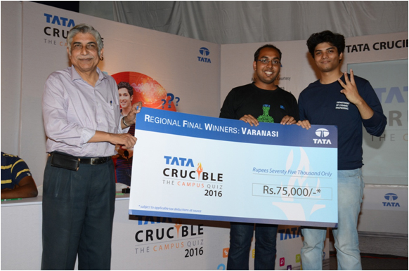 Tata Crucible Campus Quiz 2016 varanasi