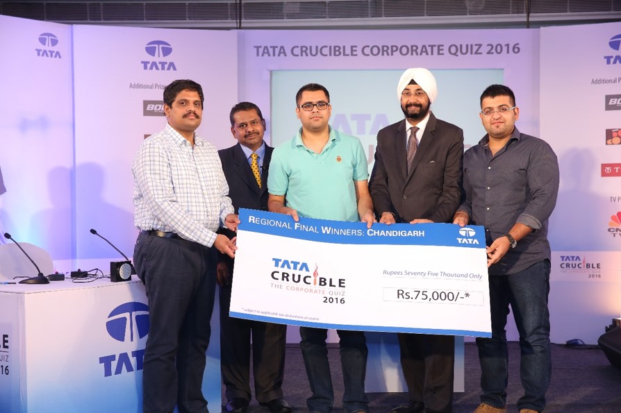 Tata Crucible Campus Quiz 2 chandigarh