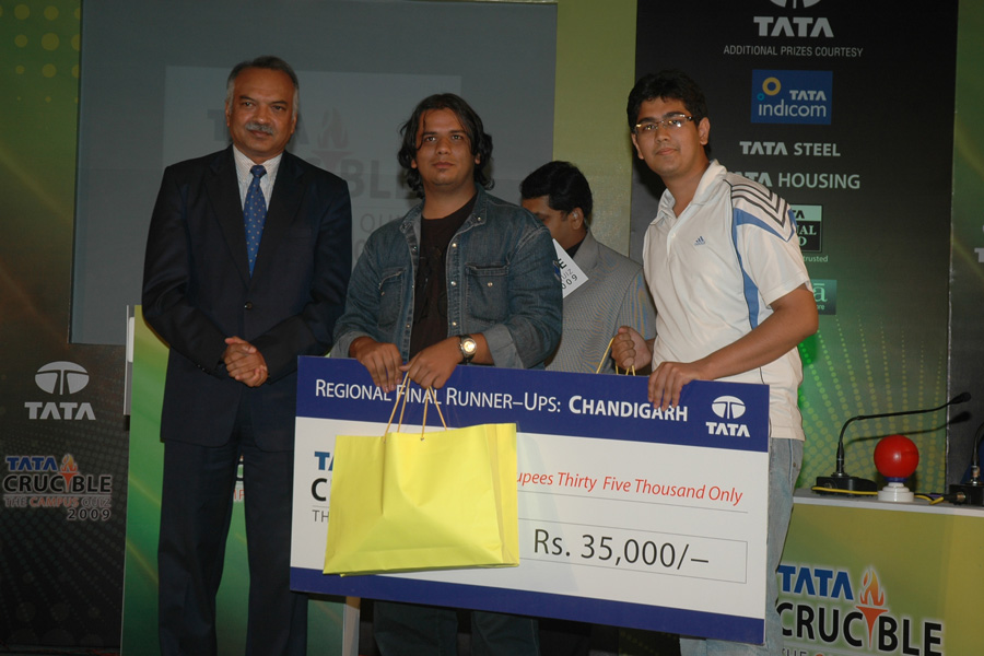Tata Crucible Campus Quiz 2 chandigarh