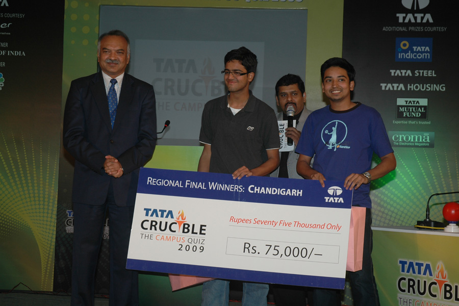 Tata Crucible Campus Quiz 2 chandigarh