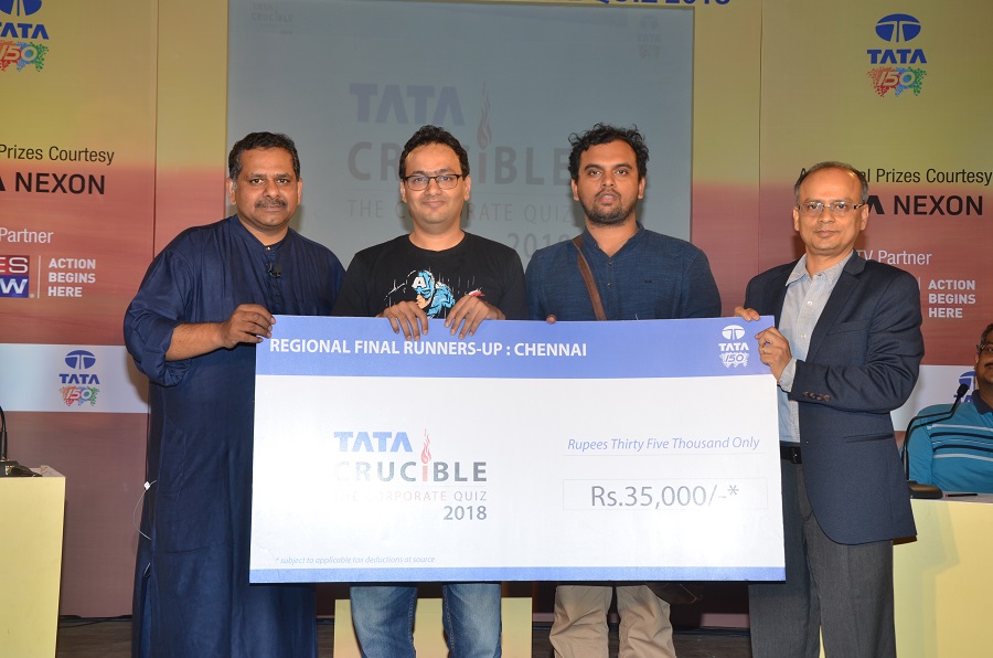 Tata Crucible Campus Quiz 2018 chennaicor