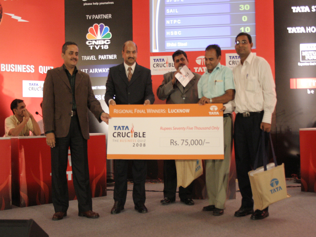 Tata Crucible Campus Quiz 2008 chandigarh