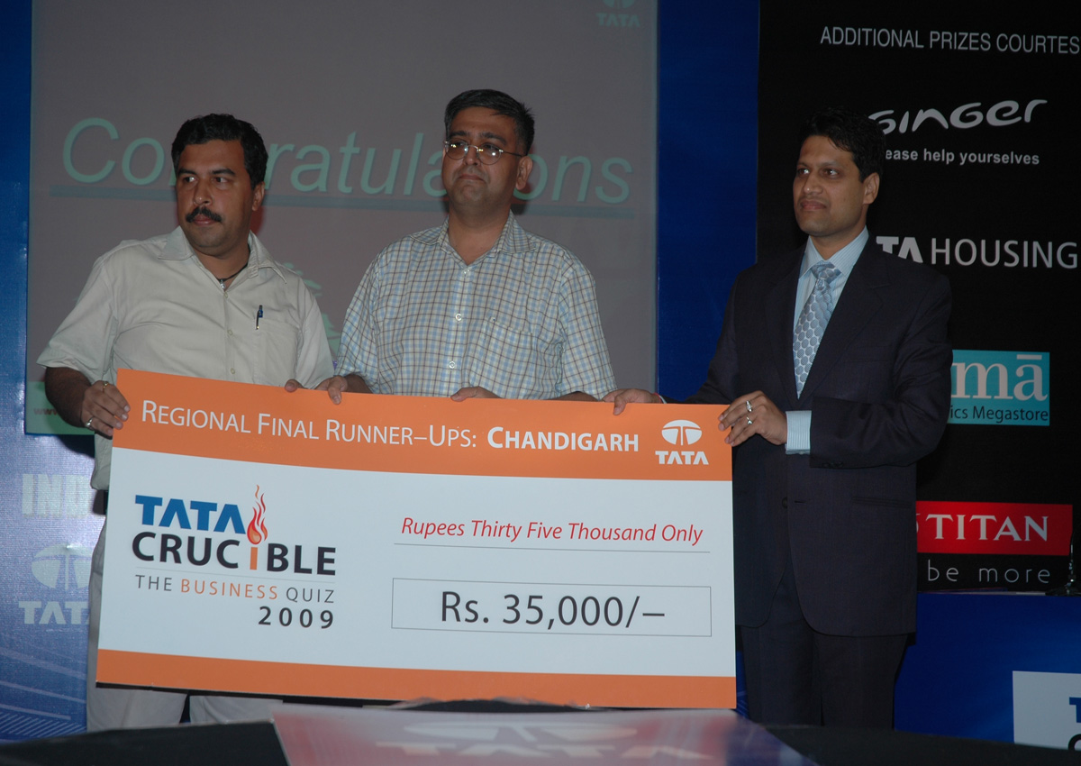 Tata Crucible Campus Quiz 2009 chandigarh