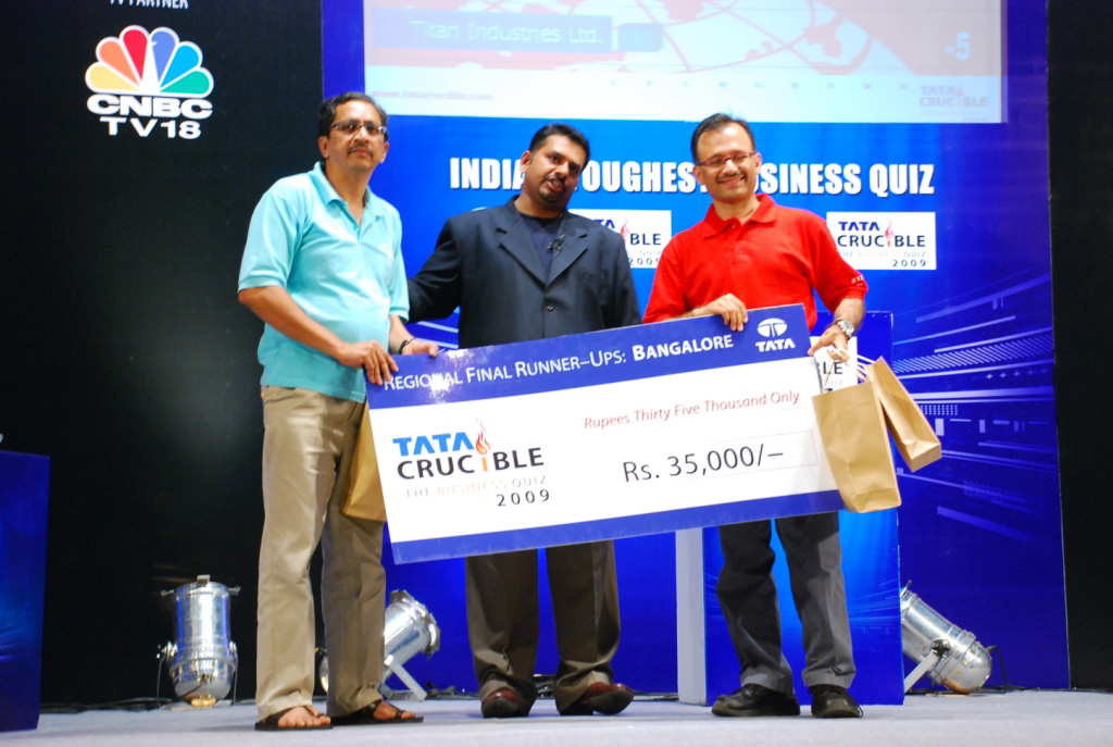 Tata Crucible Campus Quiz 2009 bangalore