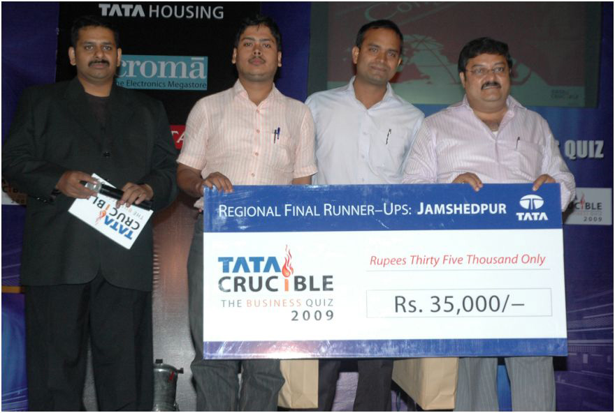 Tata Crucible Campus Quiz 2009 jamshedpur