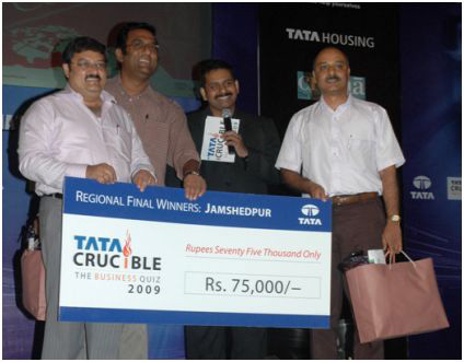 Tata Crucible Campus Quiz 2009 jamshedpur