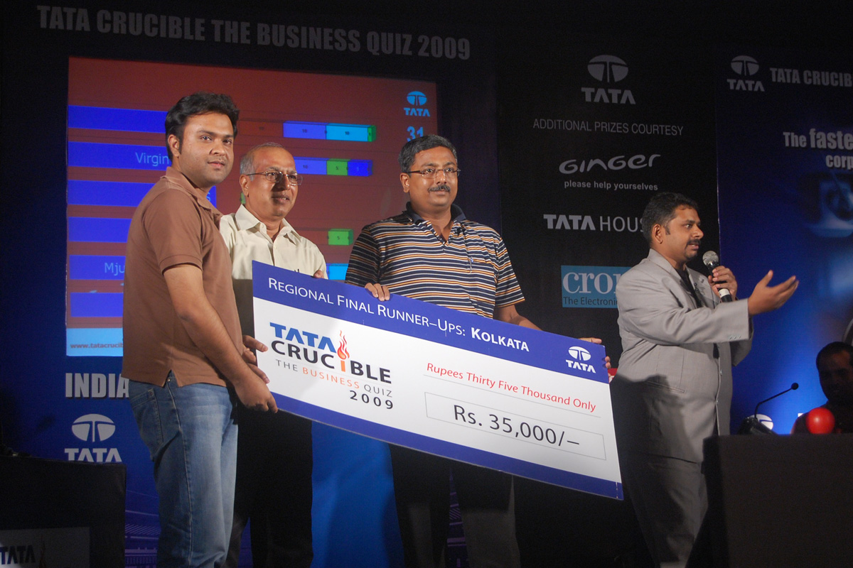 Tata Crucible Campus Quiz 2009 kolkata