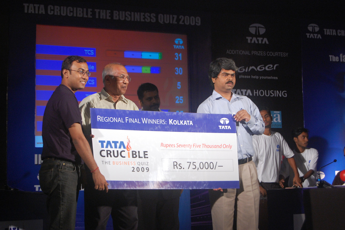Tata Crucible Campus Quiz 2009 kolkata