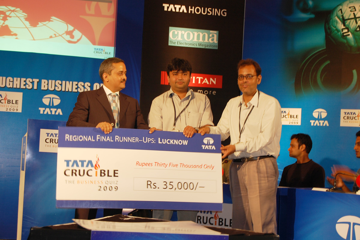 Tata Crucible Campus Quiz 2009 lucknow