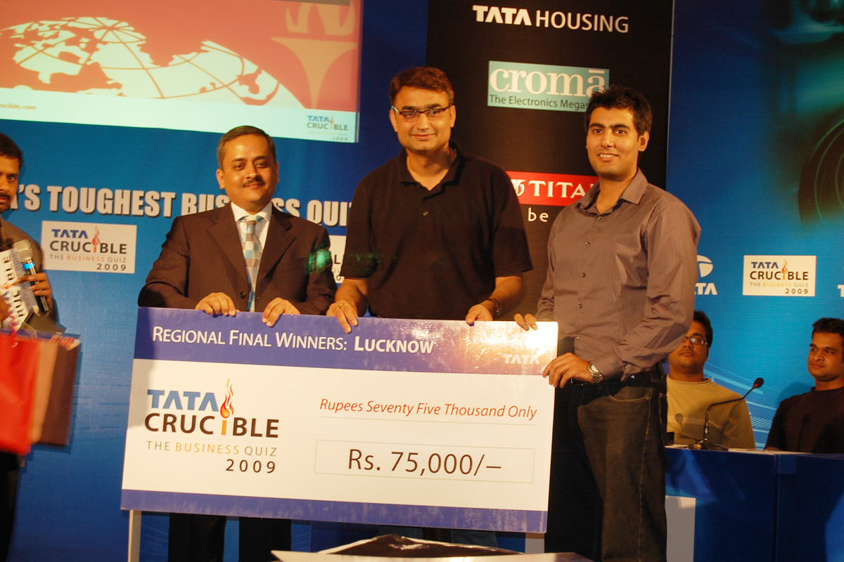 Tata Crucible Campus Quiz 2009 lucknow