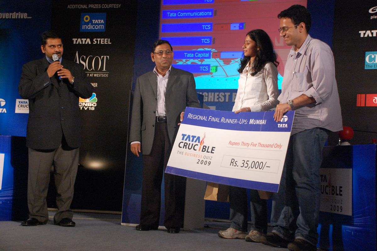 Tata Crucible Campus Quiz 2009 mumbai