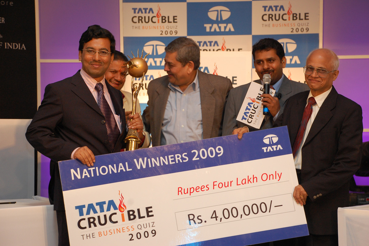 Tata Crucible Campus Quiz 2009 national