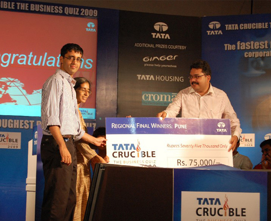 Tata Crucible Campus Quiz 2009 pune