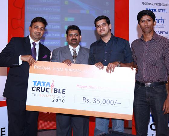 Tata Crucible Campus Quiz 2010 cochin