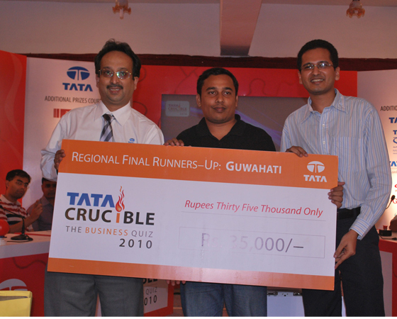 Tata Crucible Campus Quiz 2010 guwahati