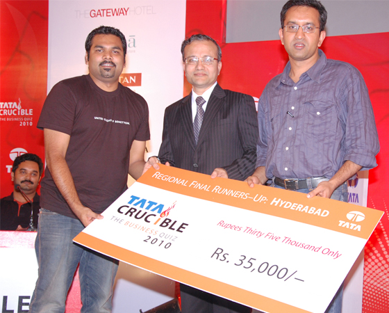 Tata Crucible Campus Quiz 2010 hyderabad
