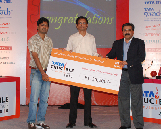 Tata Crucible Campus Quiz 2010 indore