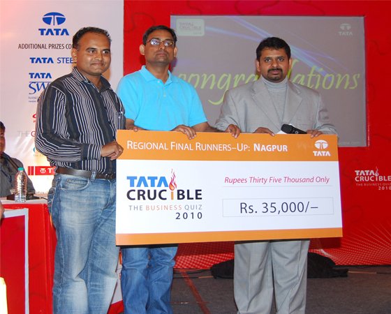 Tata Crucible Campus Quiz 2010 nagpur