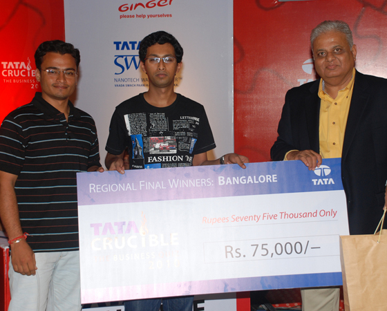 Tata Crucible Campus Quiz 2010 bangalore