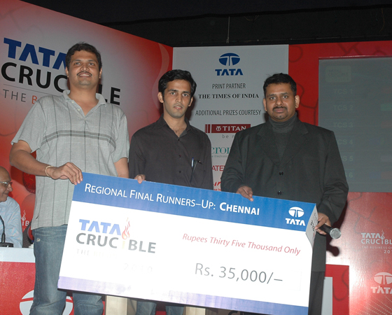 Tata Crucible Campus Quiz 2010 chennai