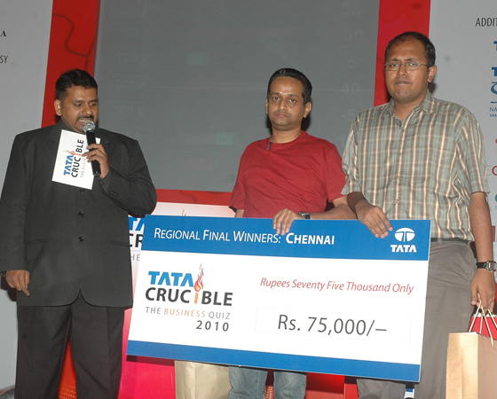Tata Crucible Campus Quiz 2010 chennai