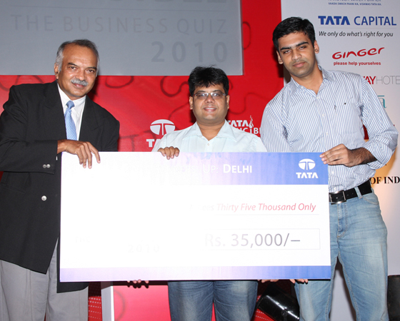 Tata Crucible Campus Quiz 2010 delhi