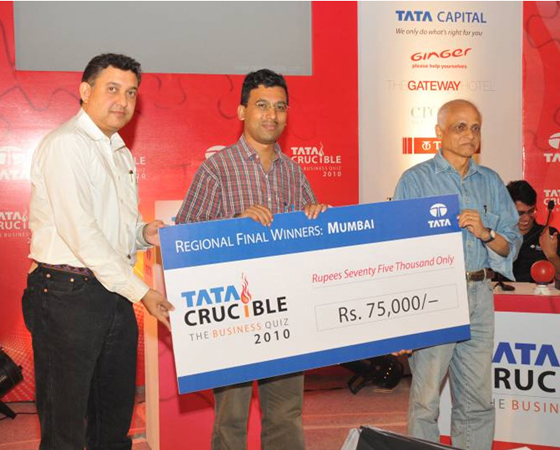 Tata Crucible Campus Quiz 2010 mumbai