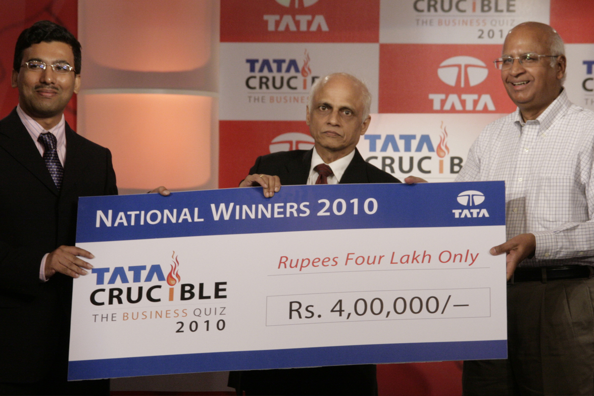 Tata Crucible Campus Quiz 2010 national