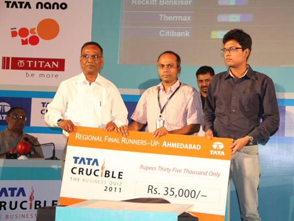 Tata Crucible Campus Quiz 2011 ahmedabad