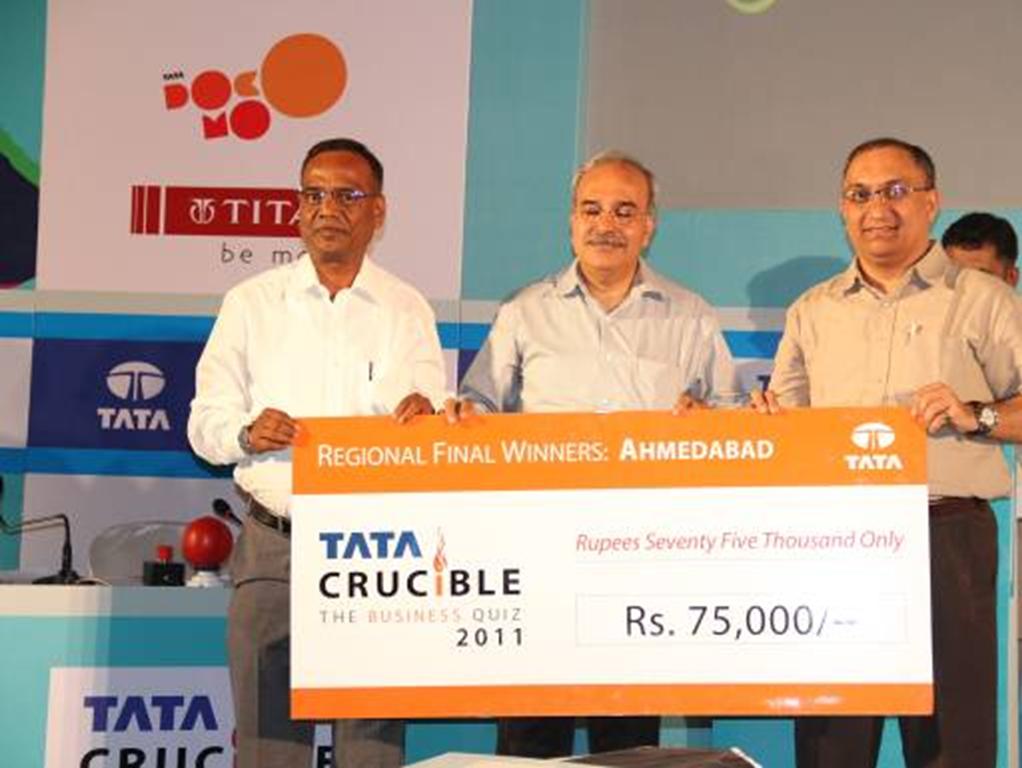 Tata Crucible Campus Quiz 2011 ahmedabad