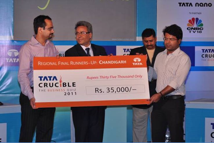 Tata Crucible Campus Quiz 2011 chandigarh