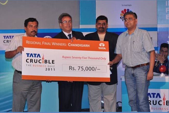 Tata Crucible Campus Quiz 2011 chandigarh