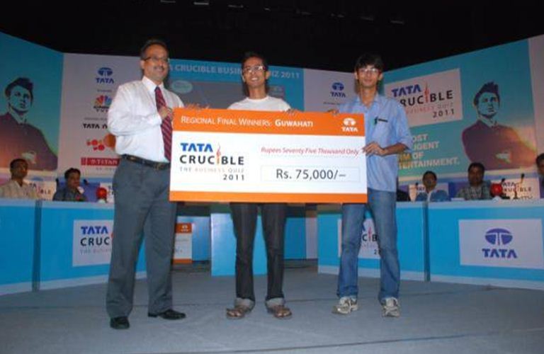 Tata Crucible Campus Quiz 2011 guwahati