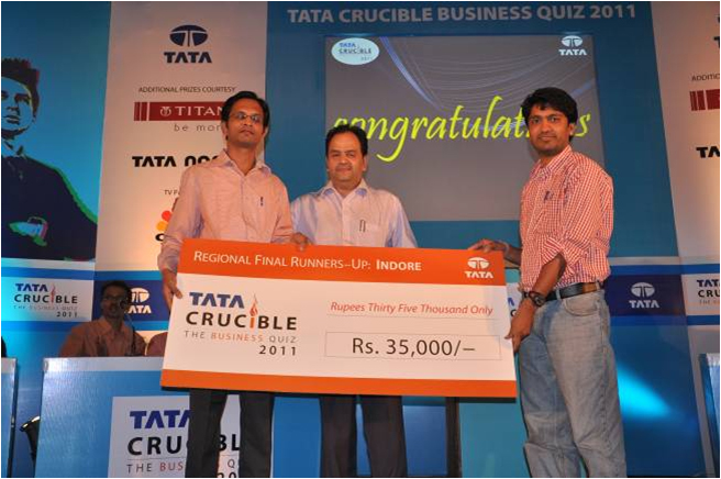 Tata Crucible Campus Quiz 2011 indore