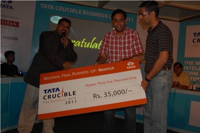 Tata Crucible Campus Quiz 2011 nagpur