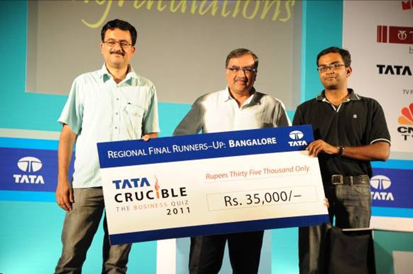 Tata Crucible Campus Quiz 2011 bangalore