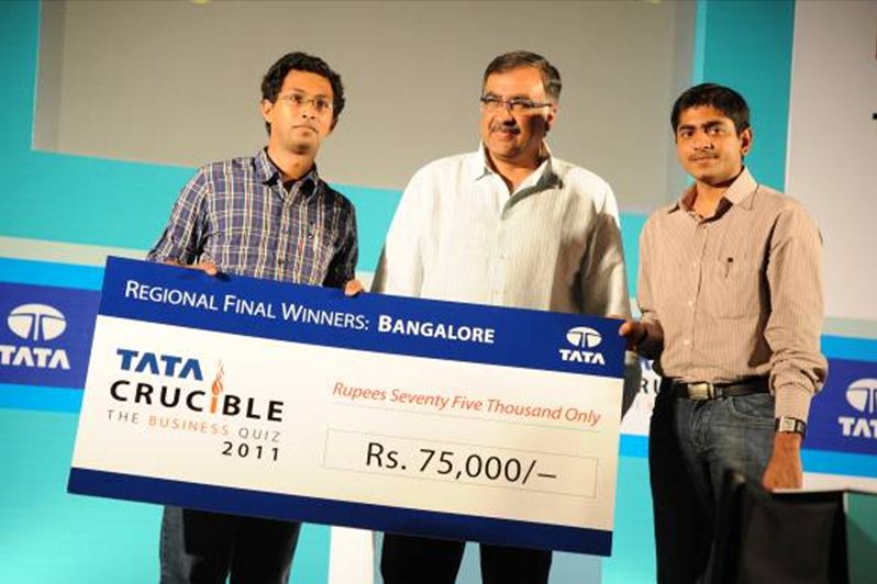 Tata Crucible Campus Quiz 2011 bangalore
