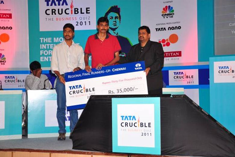 Tata Crucible Campus Quiz 2011 chennai