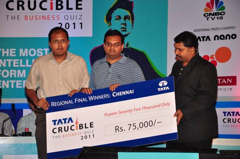 Tata Crucible Campus Quiz 2011 chennai