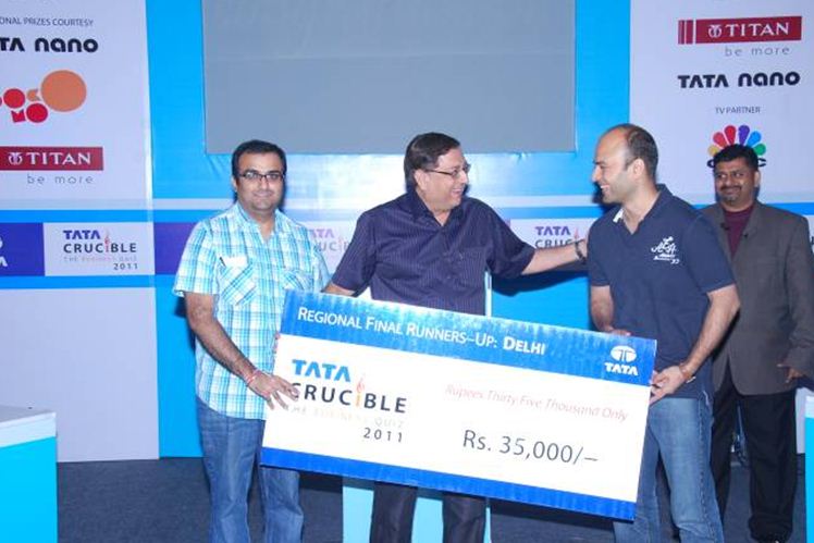 Tata Crucible Campus Quiz 2011 delhi