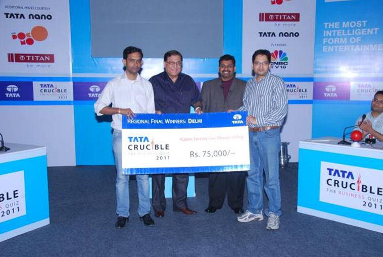 Tata Crucible Campus Quiz 2011 delhi