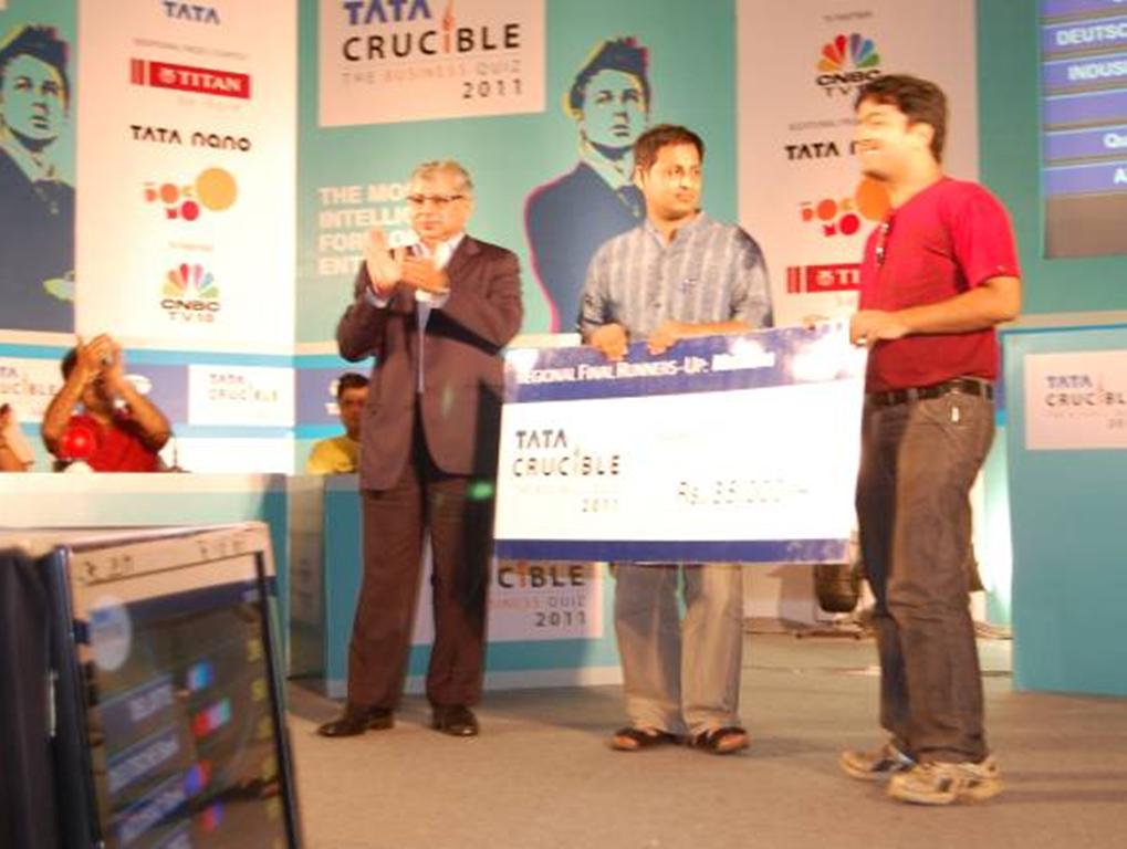 Tata Crucible Campus Quiz 2011 mumbai