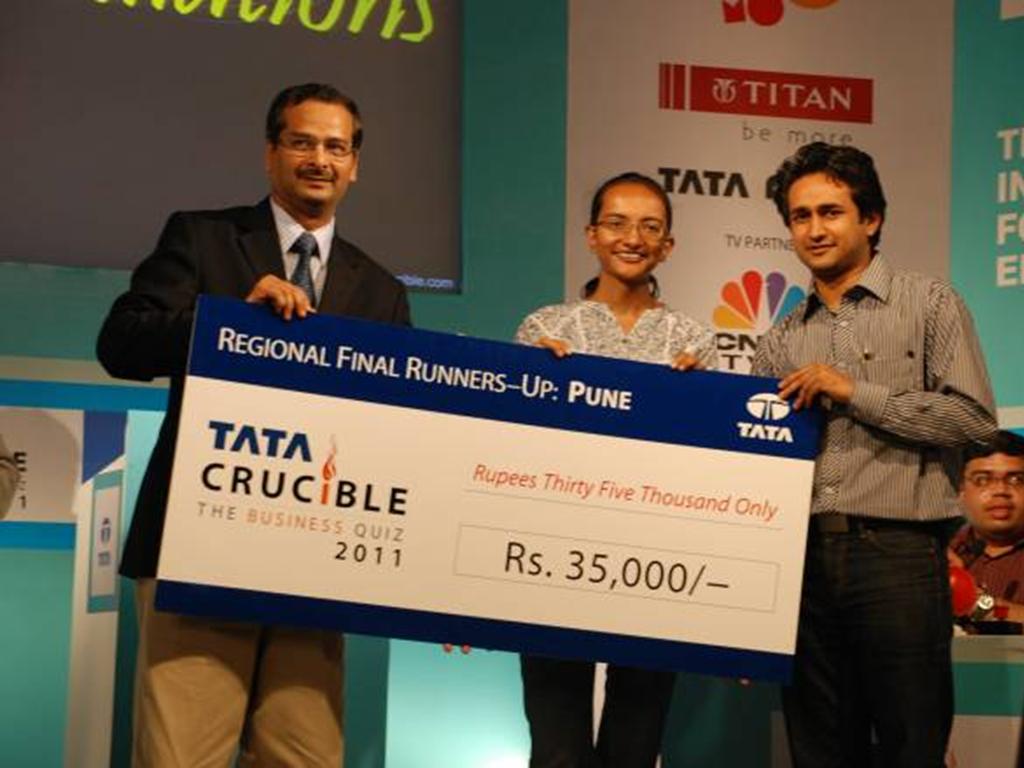 Tata Crucible Campus Quiz 2011 pune