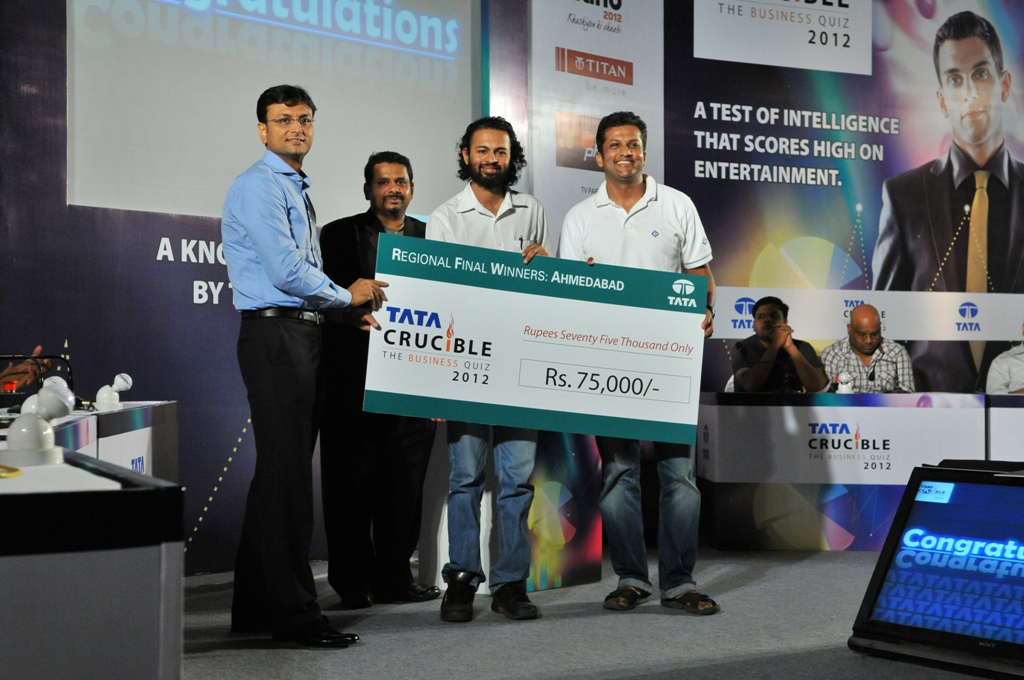 Tata Crucible Campus Quiz 2012 ahmedabad