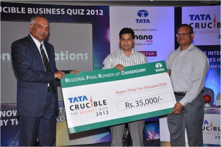 Tata Crucible Campus Quiz 2012 chandigarh