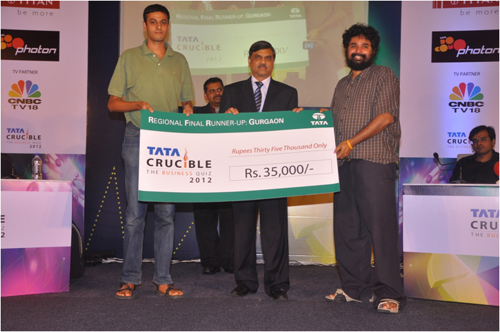 Tata Crucible Campus Quiz 2012 gurgaon