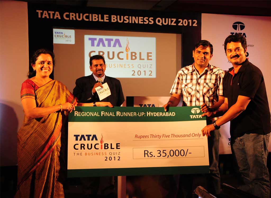 Tata Crucible Campus Quiz 2012 hyderabad