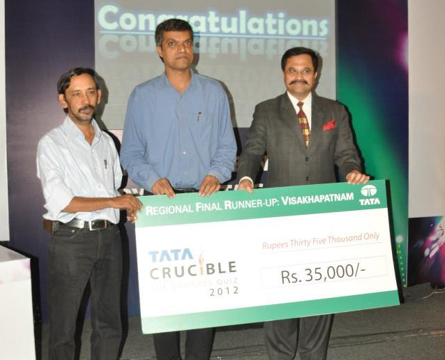 Tata Crucible Campus Quiz 2012 vishakhapatnam