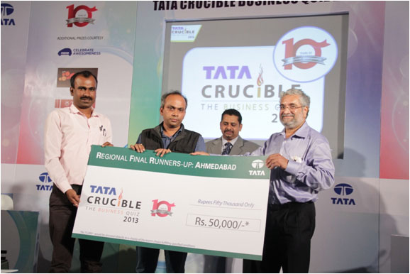 Tata Crucible Campus Quiz 2013 ahmedabad